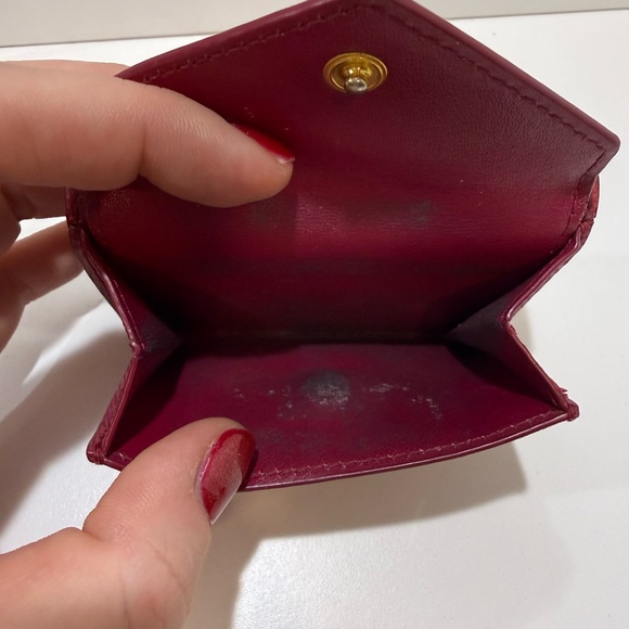 Prada Vitello Hot Pink Compact Wallet - Picture 5 of 10